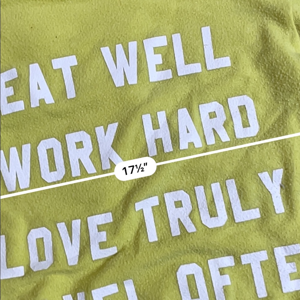 Wildfox Nevada Mantra Jumper Acid Yellow Long sleeve - Picture 4 of 5